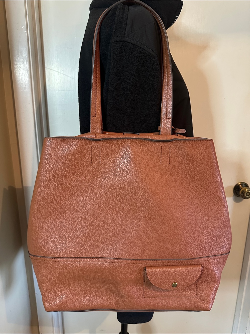 JCrew All-Day Tote Roasted Chestnut
